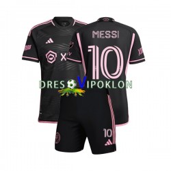 Inter Miami Lionel Messi 10 Dres Gostujući 2023 Kratkih Rukava ,Dječji Komplet