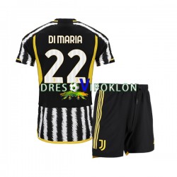 Juventus Angel Di Maria 22 Dres Domaći 2023-2024 Kratkih Rukava ,Dječji Komplet