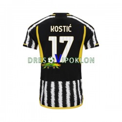 Juventus Filip Kostic 17 Dres Domaći 2023-2024 Kratkih Rukava ,Muški