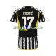 Juventus Filip Kostic 17 Dres Domaći 2023-2024 Kratkih Rukava ,Muški