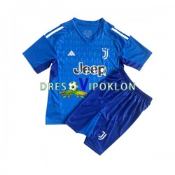 Juventus Golmanski Dres Domaći 2023-2024 Kratkih Rukava ,Dječji Komplet