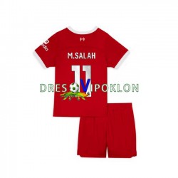 Liverpool M.Salah 11 Dres Domaći 2023-2024 Kratkih Rukava ,Dječji Komplet