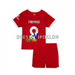 Liverpool Roberto Firmino 9 Dres Domaći 2023-2024 Kratkih Rukava ,Dječji Komplet