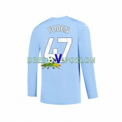 Manchester City Phil Foden 47 Dres Domaći 2023-2024 Dugim Rukavima ,Muški