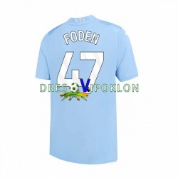 Manchester City Phil Foden 47 Dres Domaći 2023-2024 Kratkih Rukava ,Muški