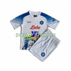 Napoli Face Game Minjae 3 Dres Domaći 2022-2023 Kratkih Rukava ,Dječji Komplet