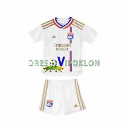 Olympique Lyonnais Dres Domaći 2023-2024 Kratkih Rukava ,Dječji Komplet