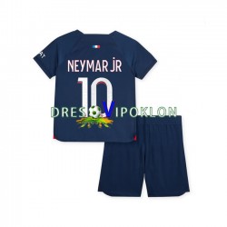 Paris Saint-Germain Neymar Jr 10 Dres Domaći 2023-2024 Kratkih Rukava ,Dječji Komplet