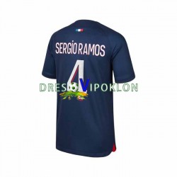 Paris Saint-Germain Sergio Ramos 4 Dres Domaći 2023-2024 Kratkih Rukava ,Muški