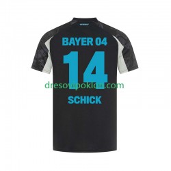 Bayer 04 Leverkusen Patrik Schick 14 Dres Treći 2024-2025 Kratkih Rukava ,Muški
