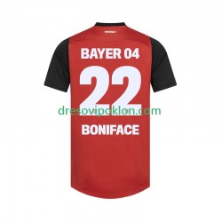 Bayer 04 Leverkusen Victor Boniface 22 Dres Domaći 2024-2025 Kratkih Rukava ,Muški