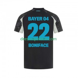 Bayer 04 Leverkusen Victor Boniface 22 Dres Treći 2024-2025 Kratkih Rukava ,Muški