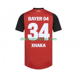 Bayer 04 Leverkusen XHAKA 34 Dres Domaći 2024-2025 Kratkih Rukava ,Muški