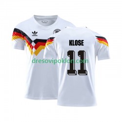 Njemačka Klose 11 1990 Retro Dres Domaći Kratkih Rukava ,Muški