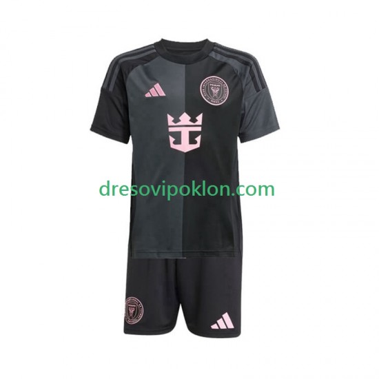 Inter Miami Dres Gostujući 2025 Kratkih Rukava ,Dječji Komplet