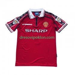 Manchester United Beckham 7 Retro Dres Domaći 1998 1999 Kratkih Rukava ,Muški