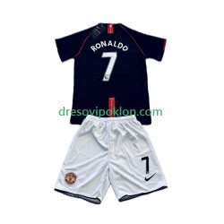Manchester United Cristiano Ronaldo 7 2007 Retro Dres Gostujući 2008 Kratkih Rukava ,Dječji Komplet