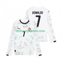 Portugal Cristiano Ronaldo 7 Dres Gostujući 2025 Dugim Rukavima ,Muški