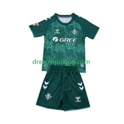 Real Betis Sustainability Dres Domaći 2024-2025 Kratkih Rukava ,Dječji Komplet