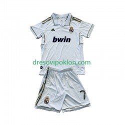 Real Madrid Cristiano Ronaldo 7 2012 Retro Dres Domaći 2011 Kratkih Rukava ,Dječji Komplet