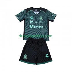 Santos Laguna Dres Gostujući 2024-2025 Kratkih Rukava ,Dječji Komplet