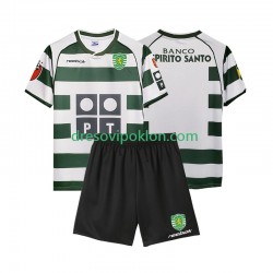 Sporting CP 2001 2003 Retro Dres Domaći Kratkih Rukava ,Dječji Komplet