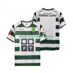 Sporting CP 2001 2003 Retro Dres Domaći Kratkih Rukava ,Muški