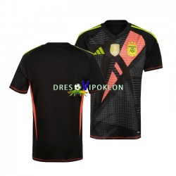 Argentina Golmanski Dres Domaći Copa America 2024 Kratkih Rukava ,Muški