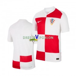 Hrvatska Dres Domaći Euro 2024 Kratkih Rukava ,Muški