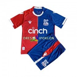 Crystal Palace Dres Domaći 2023-2024 Kratkih Rukava ,Dječji Komplet