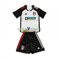 Fulham Dres Domaći 2023-2024 Kratkih Rukava ,Dječji Komplet