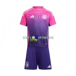 Njemačka Dres Gostujući Euro 2024 Kratkih Rukava ,Dječji Komplet