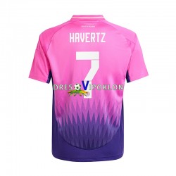 Njemačka Havertz 7 Dres Gostujući Euro 2024 Kratkih Rukava ,Muški