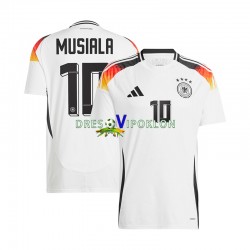 Njemačka Jamal Musiala 10 Dres Domaći Euro 2024 Kratkih Rukava ,Muški