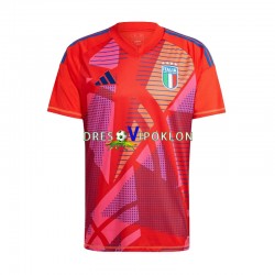 Italija Golmanski Dres Domaći Euro 2024 Kratkih Rukava ,Muški