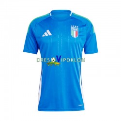 Italija Dres Domaći Euro 2024 Kratkih Rukava ,Muški