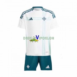 Sjeverna Irska Dres Gostujući 2024 Kratkih Rukava ,Dječji Komplet