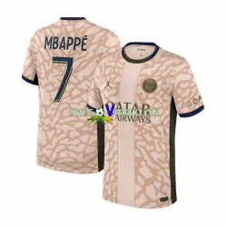 Paris Saint-Germain Mbappé 7 Dres Četvrti 2023-2024 Kratkih Rukava ,Muški