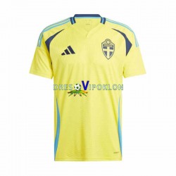 Švedska Dres Domaći 2024 Kratkih Rukava ,Muški