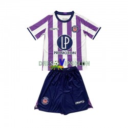 Toulouse FC Dres Domaći 2023-2024 Kratkih Rukava ,Dječji Komplet