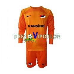 AZ Alkmaar Golmanski Dres Treći 2022-2023 Dugim Rukavima ,Dječji Komplet