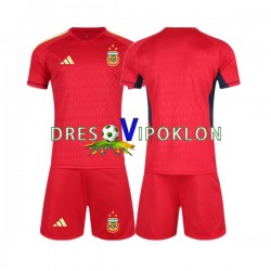 Argentina Golmanski Dres Gostujući World Cup 2022 Kratkih Rukava ,Dječji Komplet