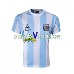 Argentina 1986 Retro Dres Domaći Kratkih Rukava ,Muški