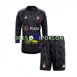Besiktas Golmanski Dres Gostujući 2022-2023 Dugim Rukavima ,Dječji Komplet