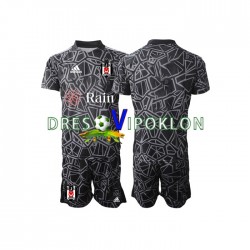Besiktas Golmanski Dres Gostujući 2022-2023 Kratkih Rukava ,Dječji Komplet