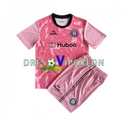 Bristol City Golmanski Dres Četvrti 2022-2023 Kratkih Rukava ,Dječji Komplet