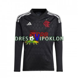 CR Flamengo Golmanski Dres Gostujući 2023-2024 Dugim Rukavima ,Muški