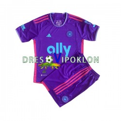 Charlotte FC Dres Gostujući 2023 Kratkih Rukava ,Dječji Komplet