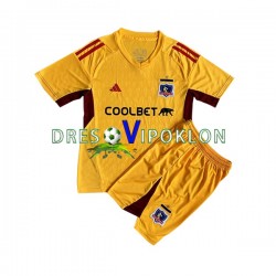 Colo-Colo Golmanski Dres Domaći 2023 Kratkih Rukava ,Dječji Komplet