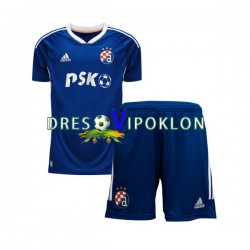 Dinamo Zagreb Dres Domaći 2022-2023 Kratkih Rukava ,Dječji Komplet
